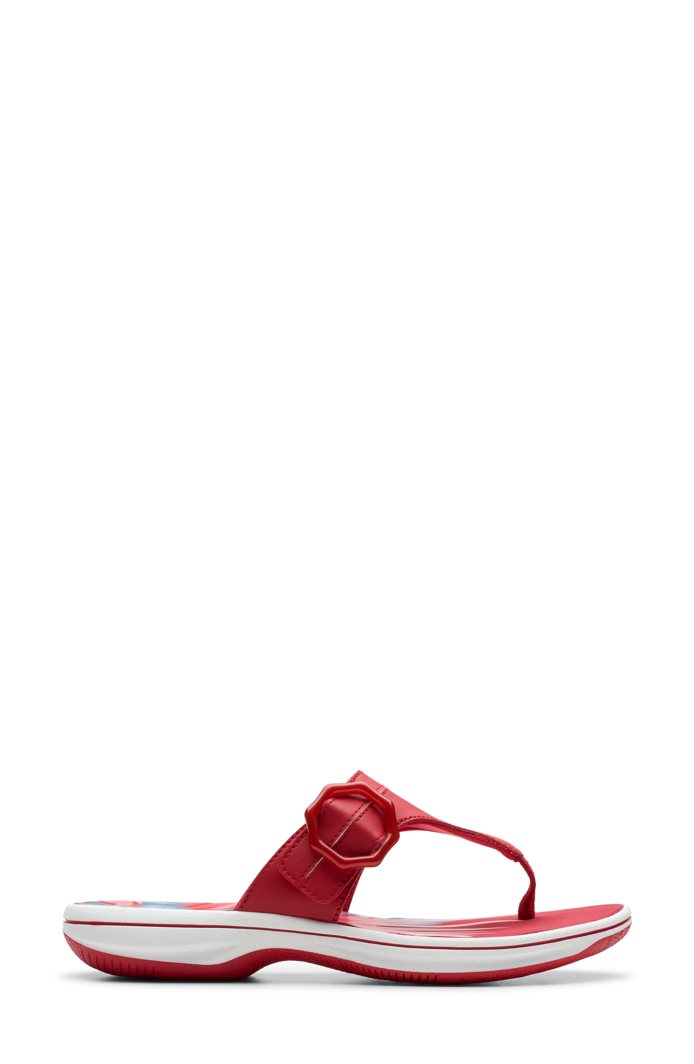 Breeze Cove Flip Flop, Alternate, color, CHERRY
