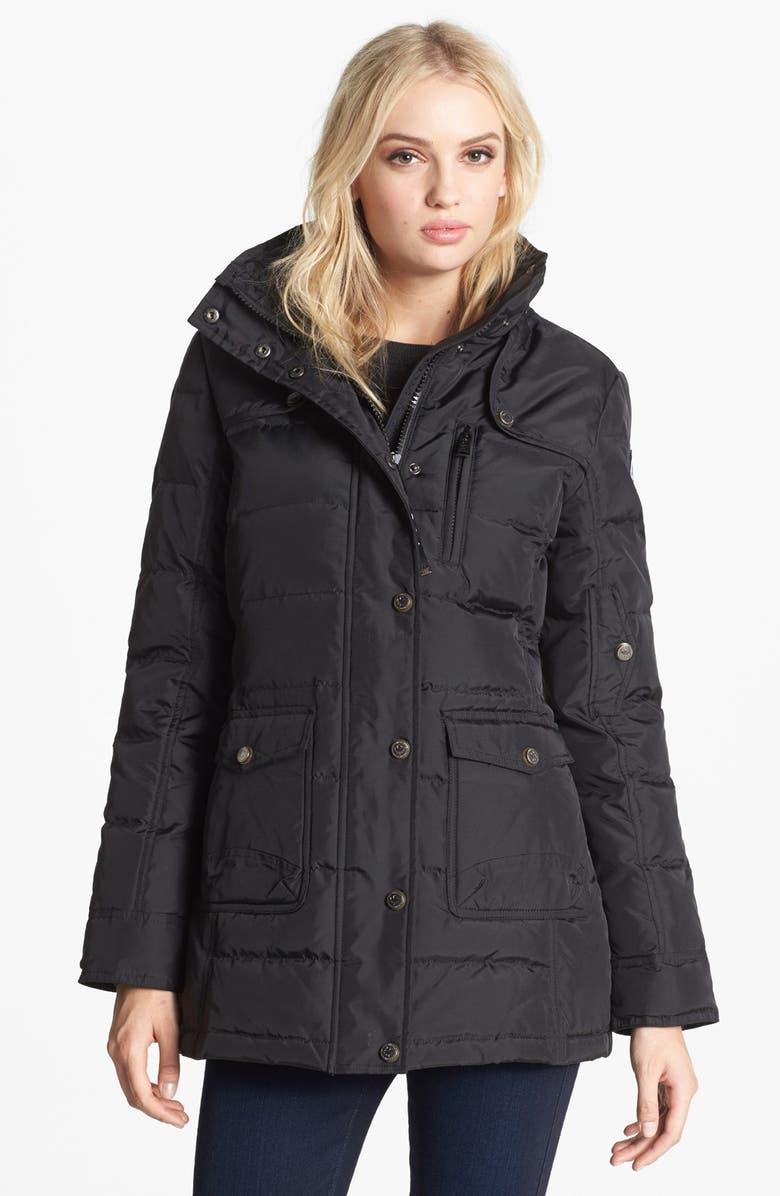 Pajar 'Serena' Genuine Coyote Fur Trim Down Parka, Alternate, color,