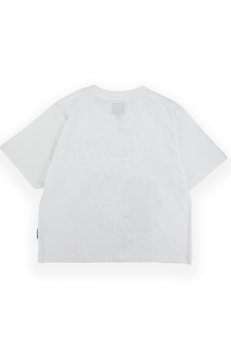 Benji Tee, Alternate, color, WHITE/ SAINT RACING
