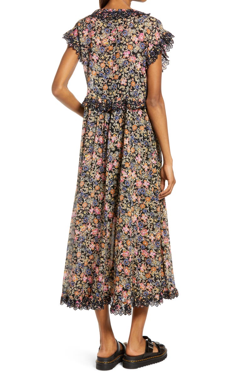Free People Milania Maxi Dress, Alternate, color,