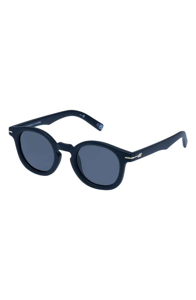 Le Specs Hoodwinked 48mm Round Sunglasses, Alternate, color,