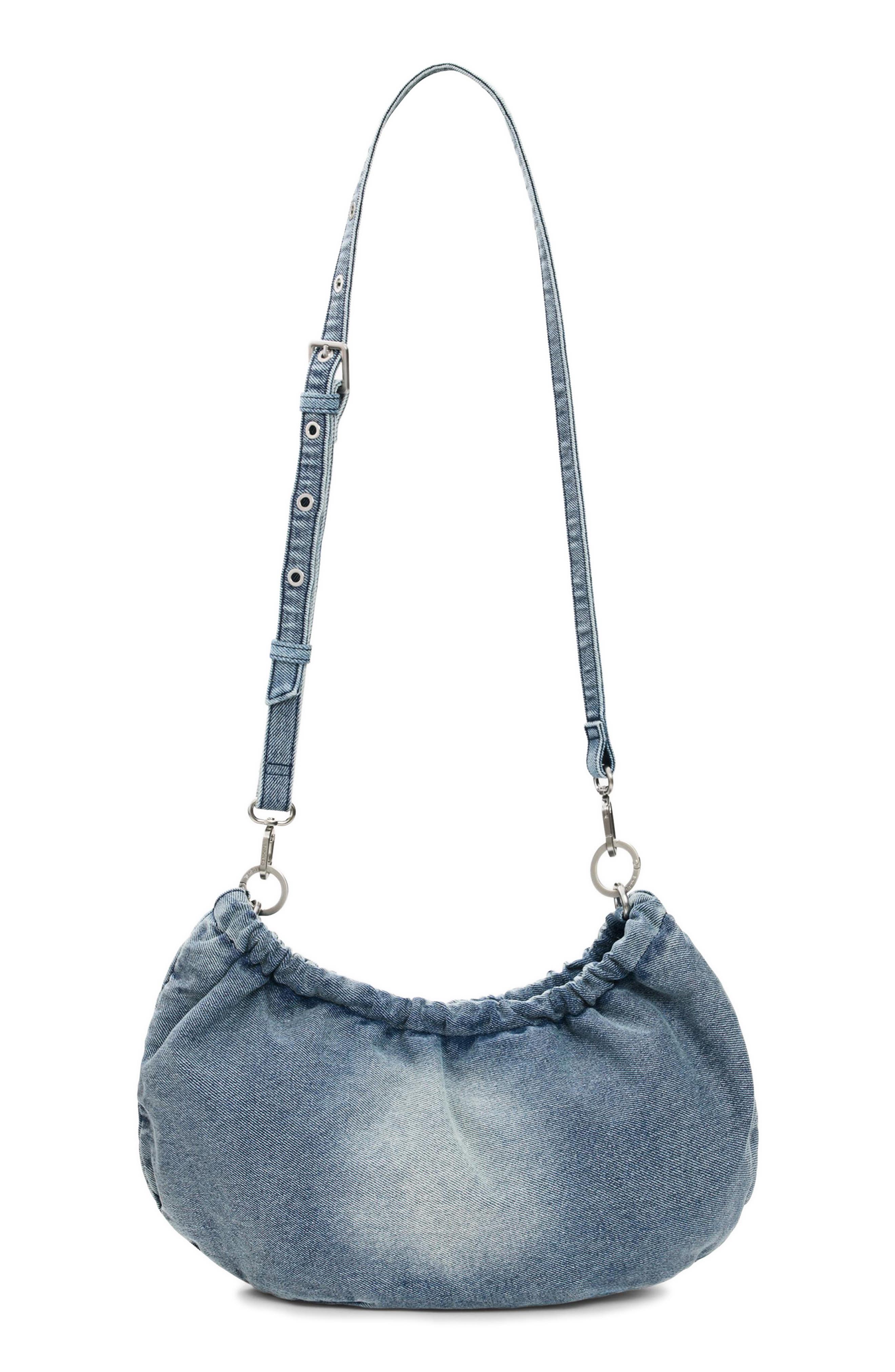 Desigual Denim Shoulder Bag, Alternate, color, 