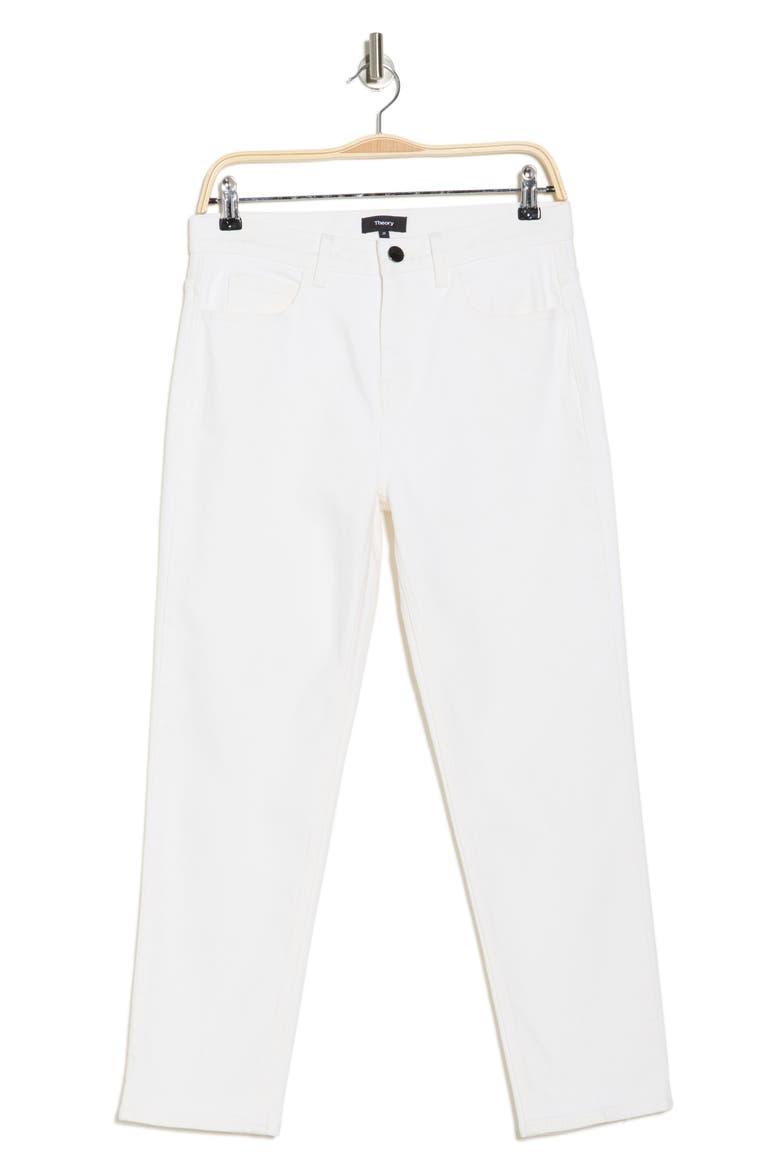 Treeca Classic Straight Leg Pants, Alternate, color, WHITE