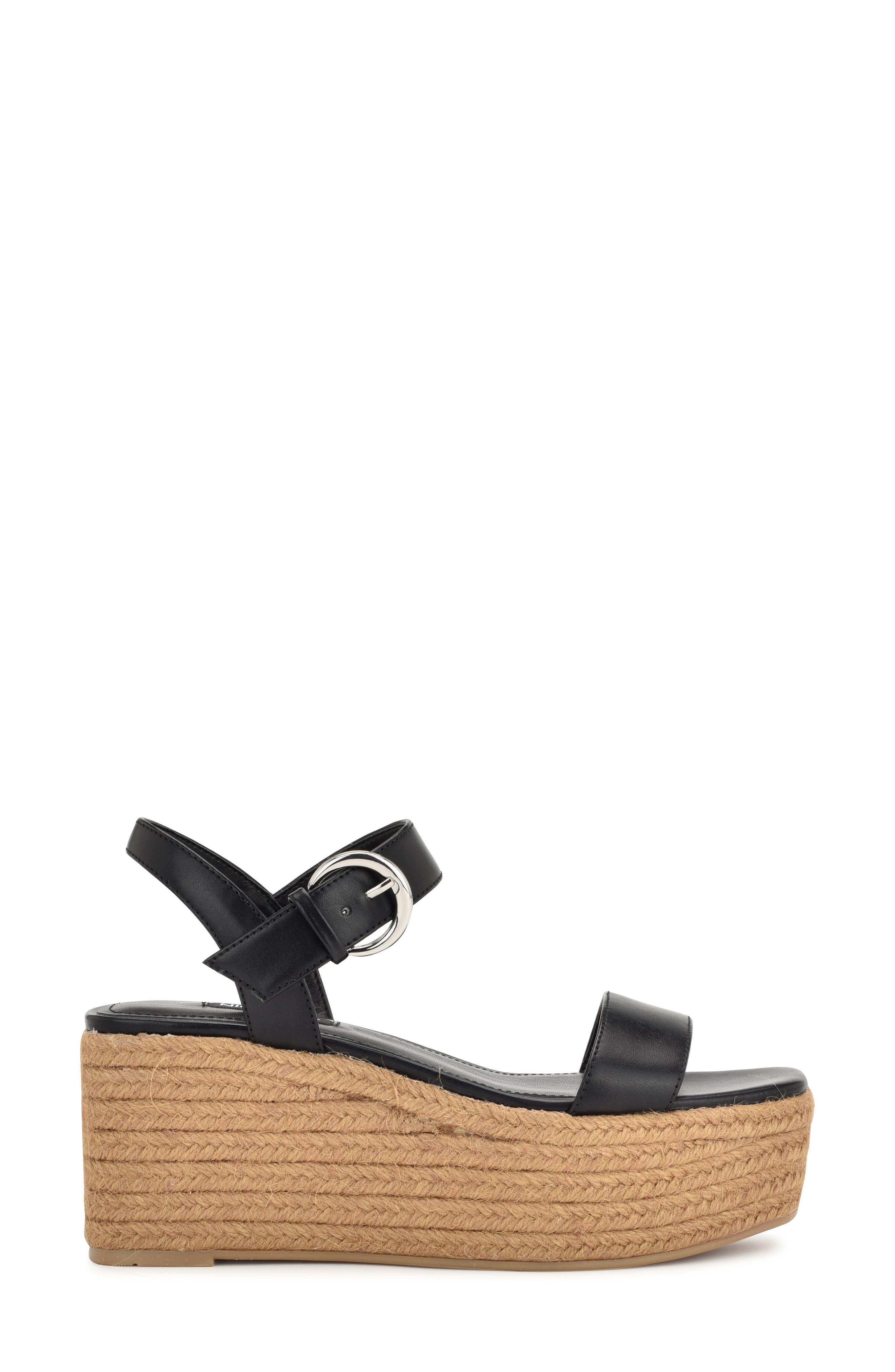 Nine West Nillo Platform Wedge Sandal, Alternate, color, 