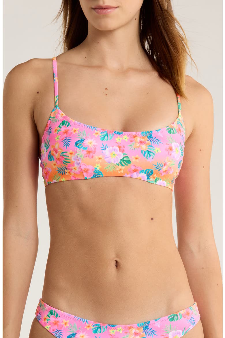 Hidden Underwire Bikini Top, Main, color, SUMMER GLOW