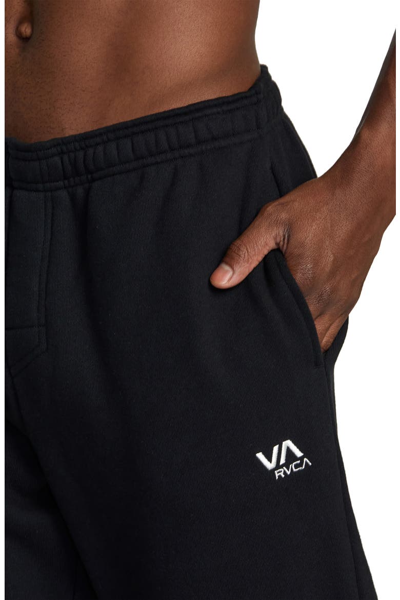 VA Essential Sweatpants, Alternate, color, BLACK