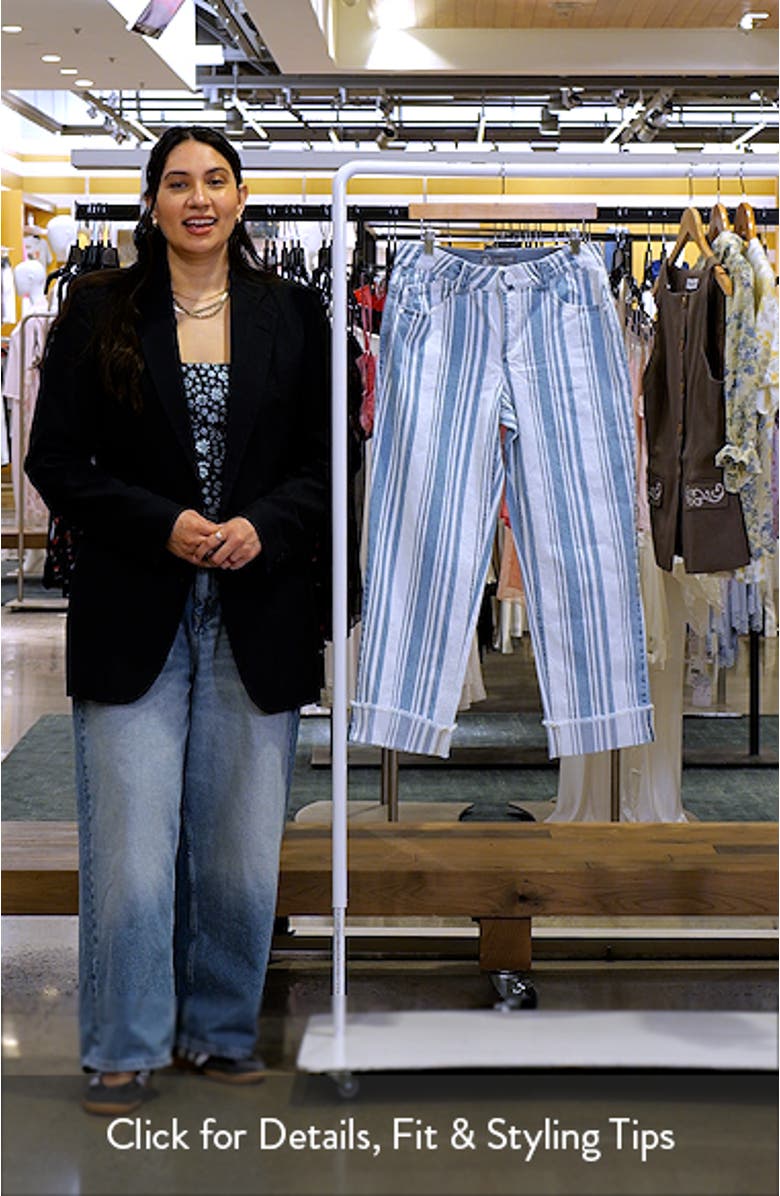 Frayed Cuffed High Waist Boyfriend Jeans, sales video thumbnail