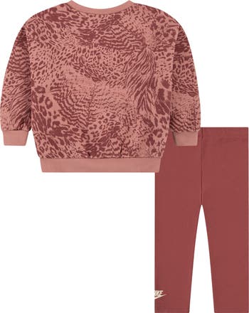 Kids' Home Swoosh Sweatshirt & Sweatpants Set