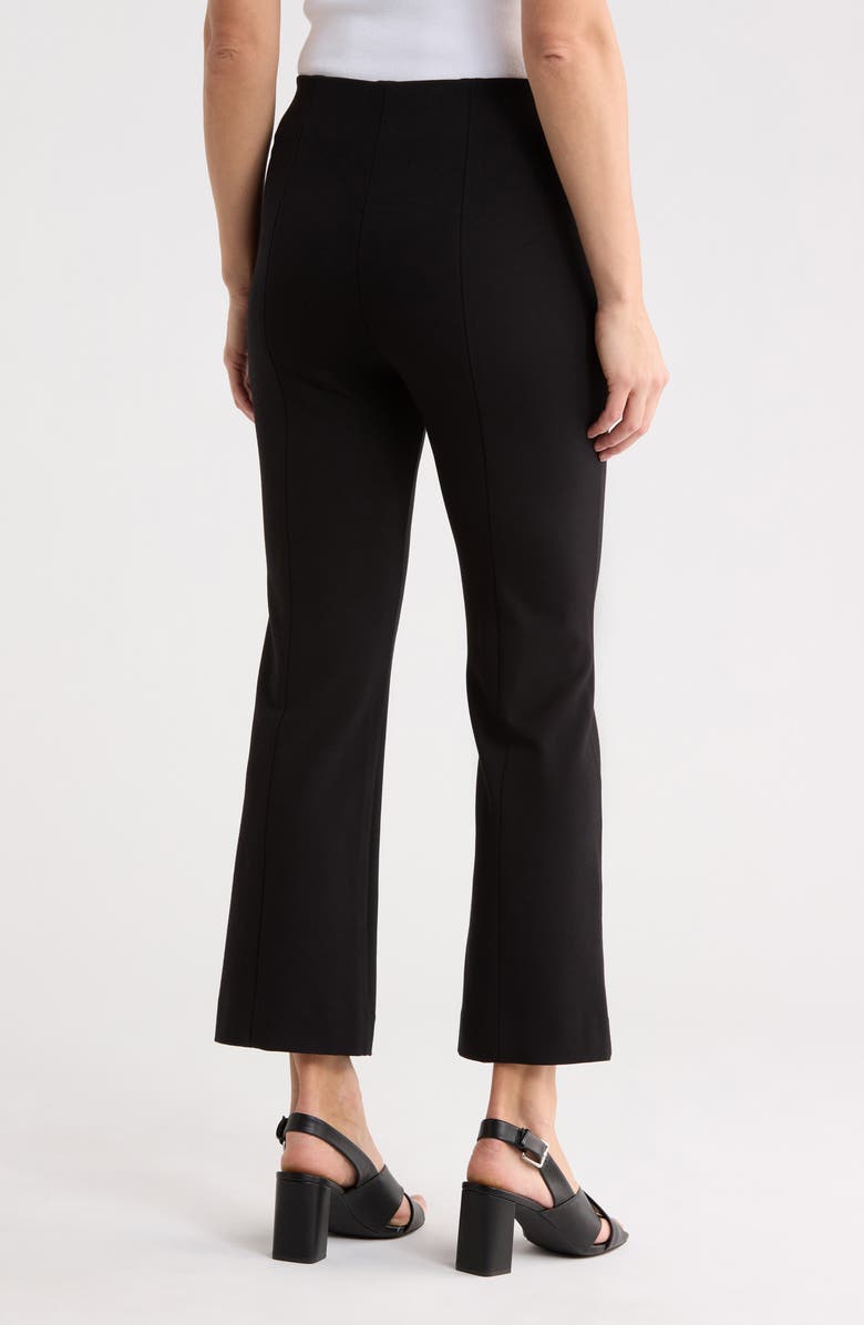 NORDSTROM RACK Pull-On Ponte Pants, Alternate, color, Black