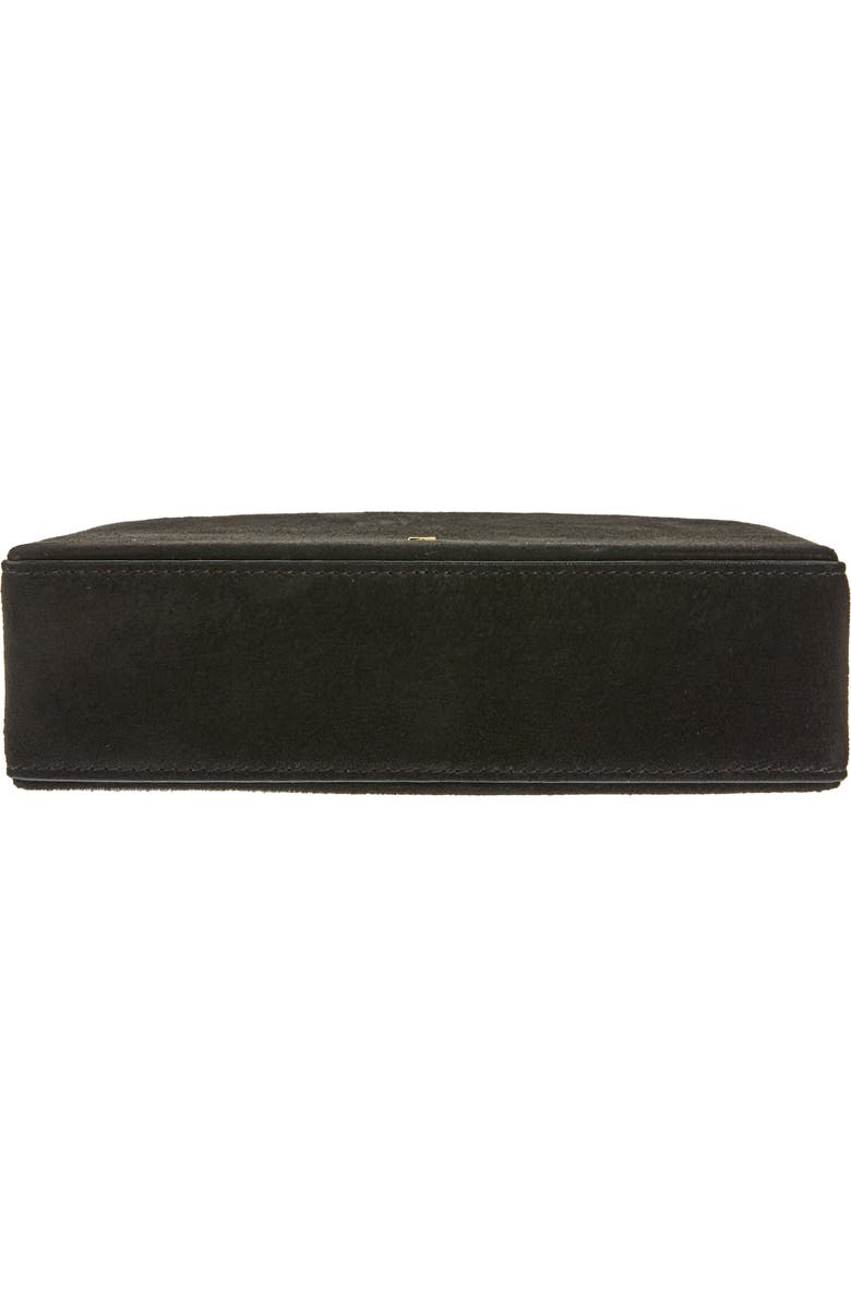 Amina Muaddi Amini Henson Leather Top Handle Bag, Alternate, color,