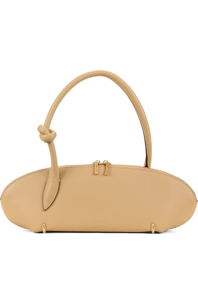 Cult Gaia Carmela Leather Shoulder Bag, Main, color,