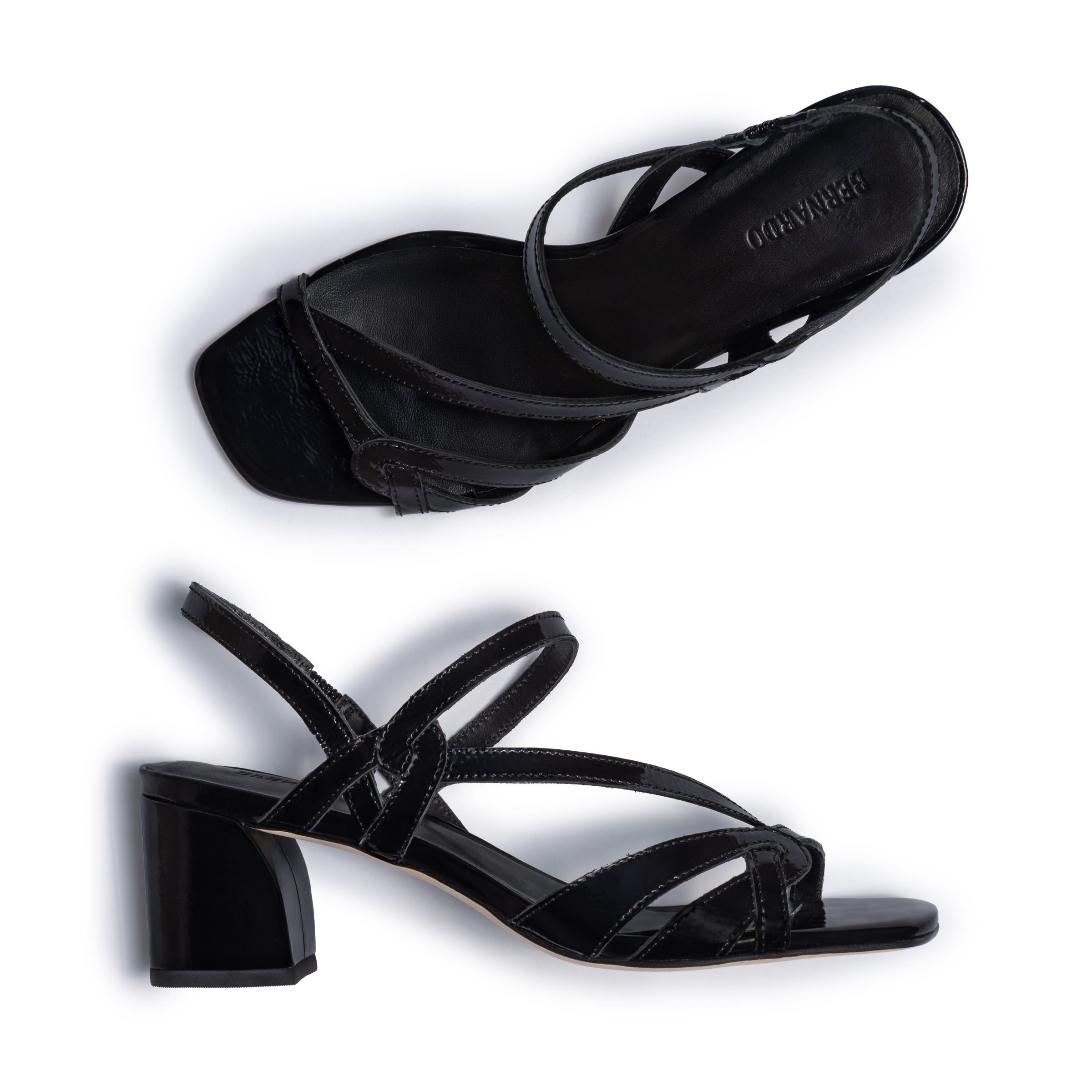 Bernardo Footwear Gyoda Strappy Sandal, Alternate, color, Black