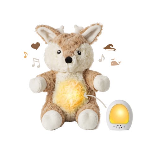 Love Light Buddies - Rechargeable Plush Nightlight & Sound Soother for Baby Sleep