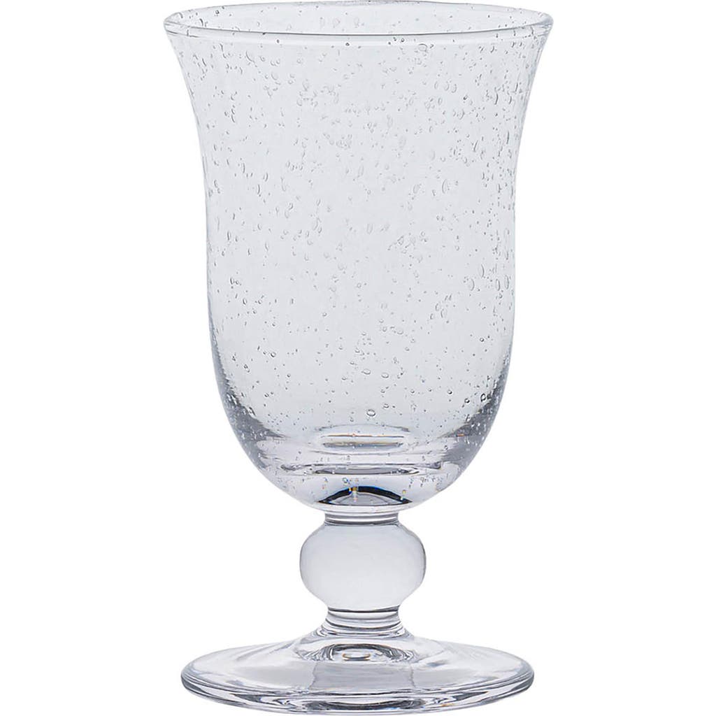 Juliska Provence Glass Goblet In Clear