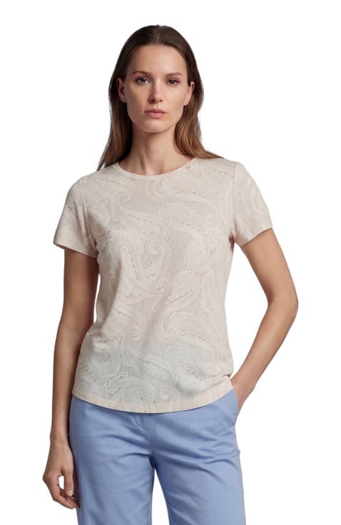 Crochet Womens Cap Sleeve Top
