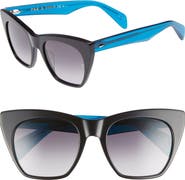 rag & bone 52mm Cat Eye Sunglasses