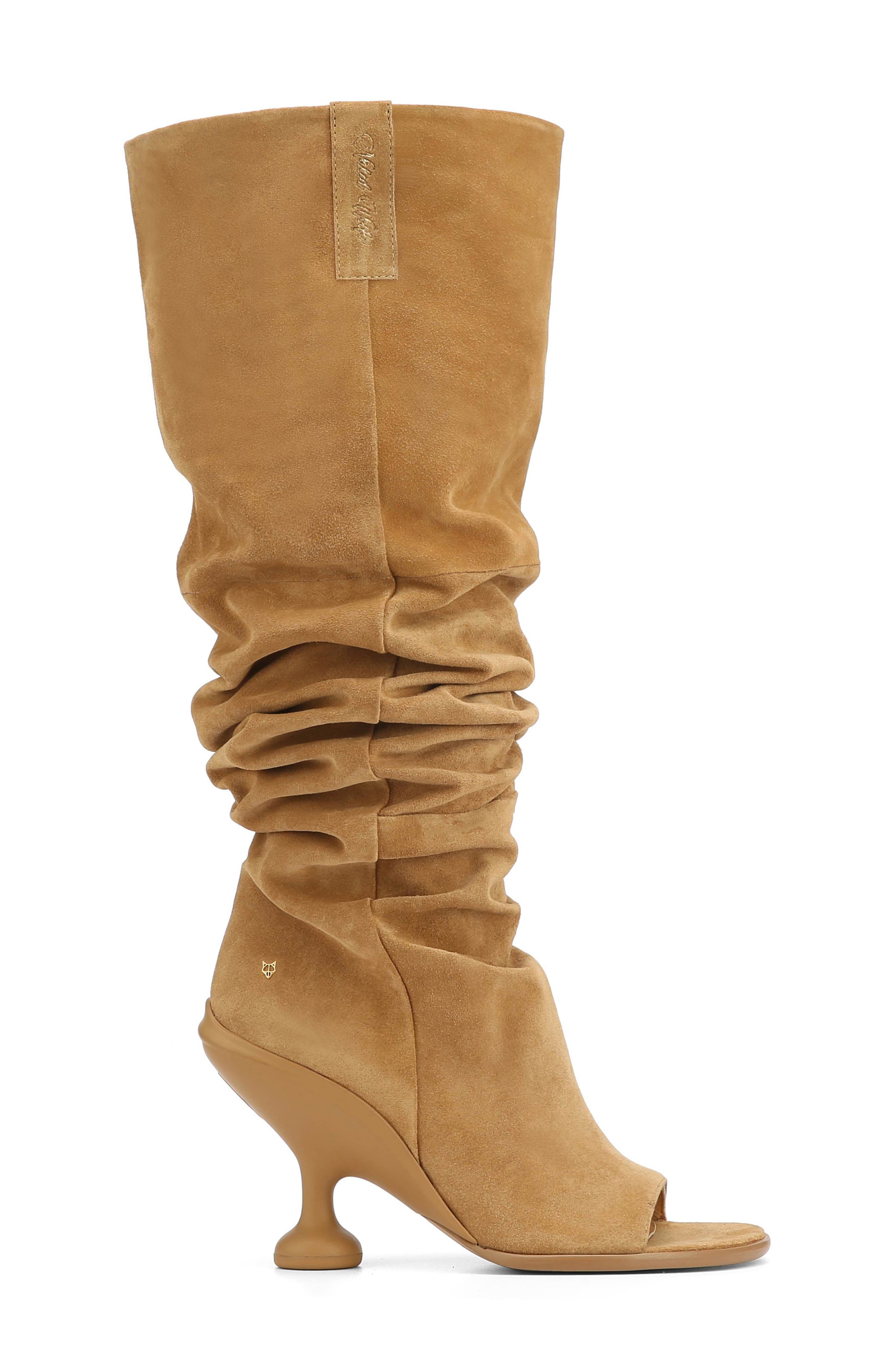 Naked Wolfe Kind Open Toe Boot, Alternate, color, 