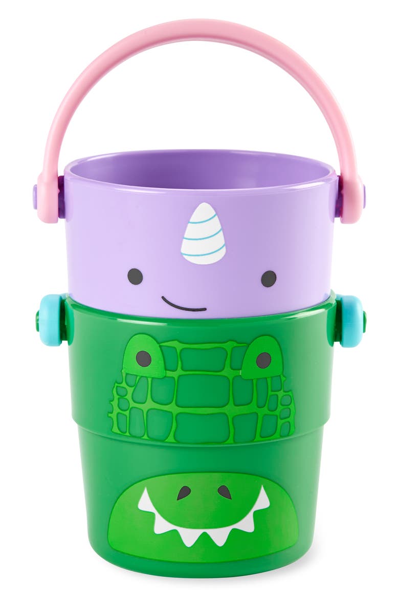 5-Piece Zoo® Stack/Pour Buckets, Alternate, color, NONE