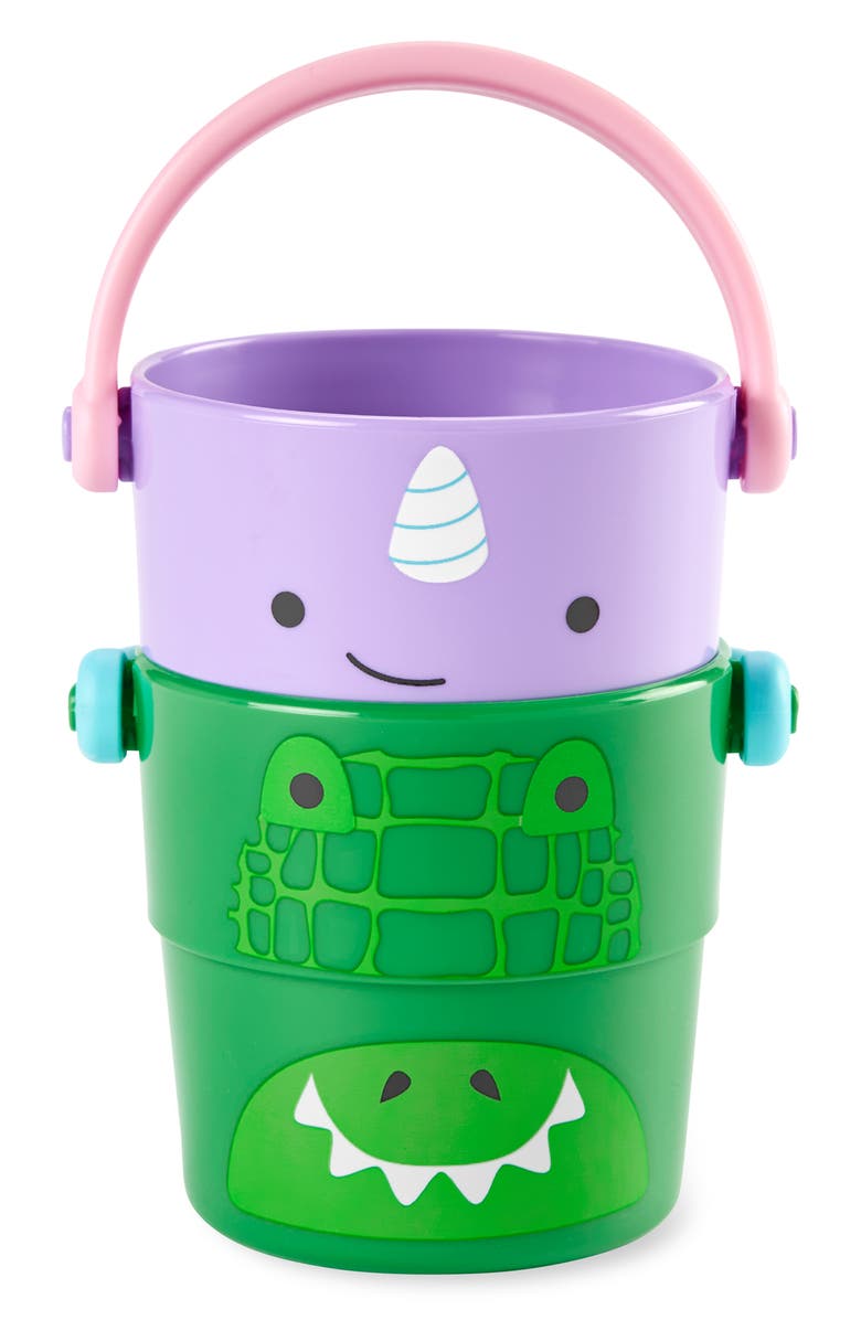 Skip Hop 5-Piece Zoo<sup>®</sup> Stack/Pour Buckets, Alternate, color, 