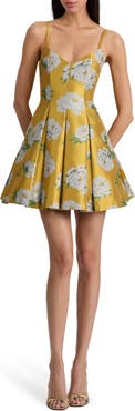 Alice + Olivia Isabelle Floral Minidress