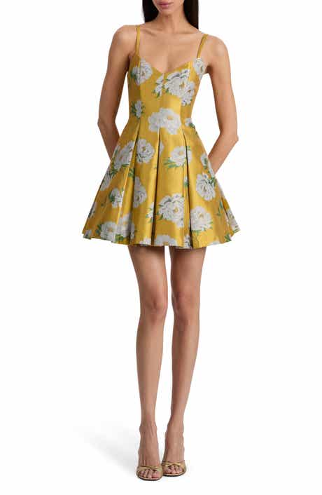 Alice + Olivia Isabelle Floral Minidress
