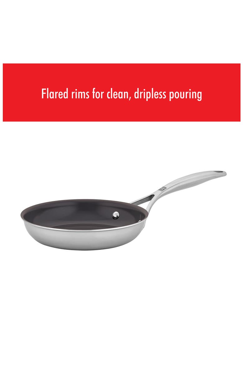Energy Plus Set of 2 Fry Pans, Alternate, color, STAINLESS STEEL