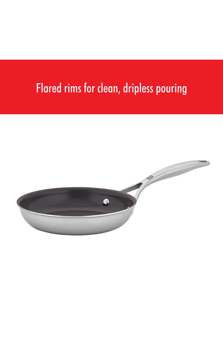 ZWILLING Energy Plus Set of 2 Fry Pans, Alternate, color, Stainless Steel