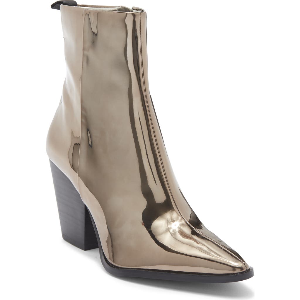 Karl Lagerfeld Paris Kortini Pointed Toe Bootie In Neutral