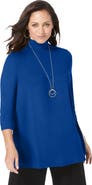 Jessica London Mockneck Swing Tunic