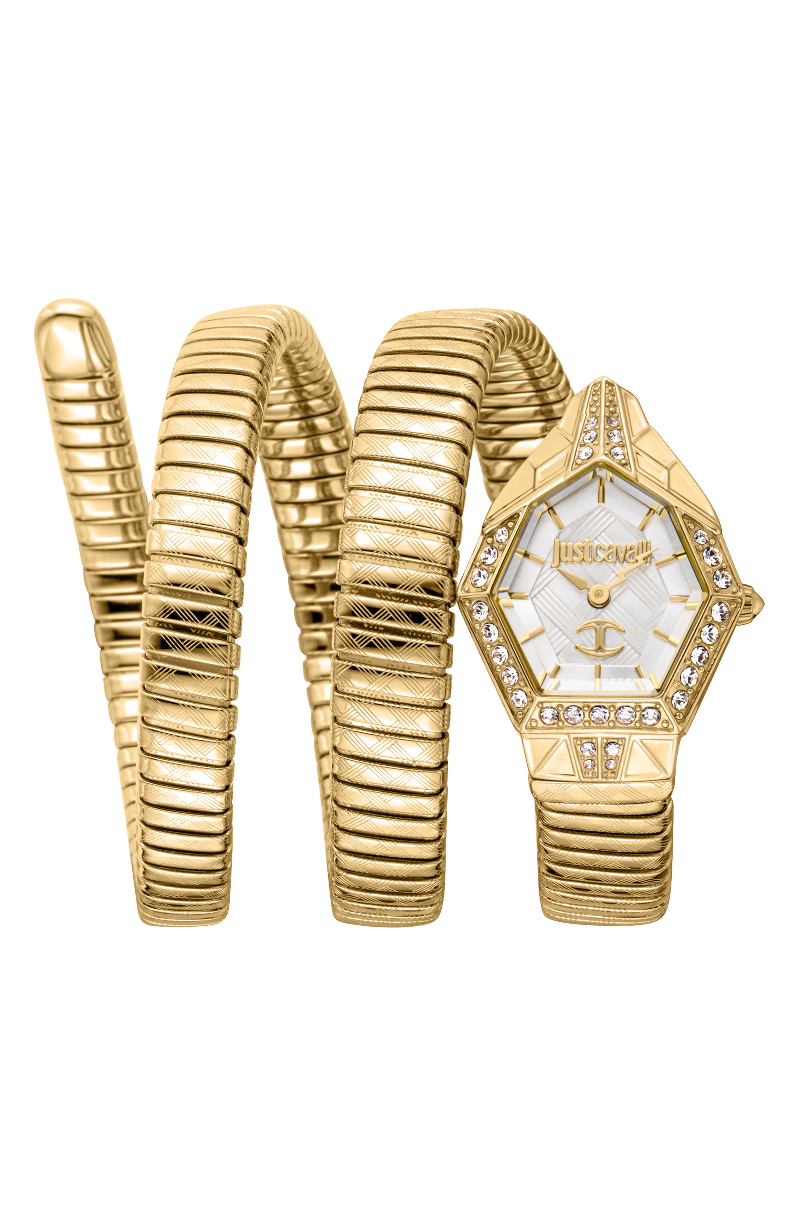 Just Cavalli Snake Bracelet Watch, 23mm x 32mm