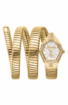 Just Cavalli Snake Bracelet Watch, 23mm x 32mm