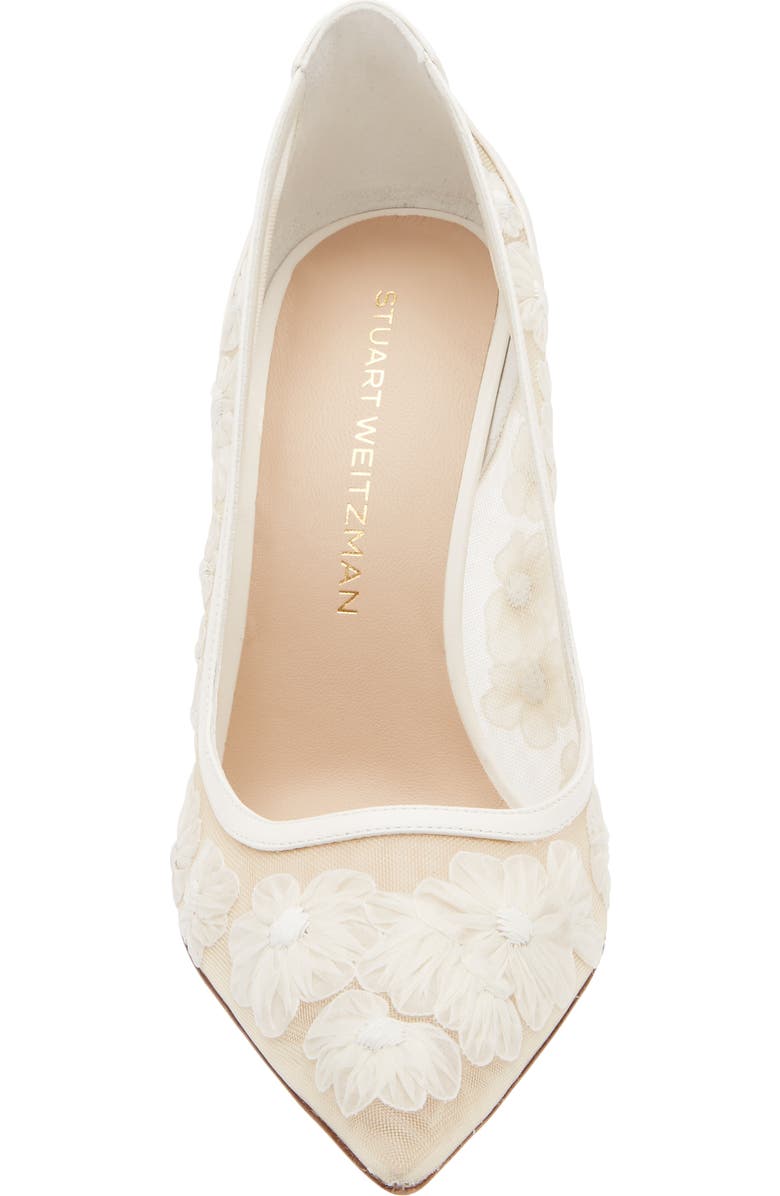 Stuart Weitzman Stuart Power 100 Pump, Alternate, color, Cream.