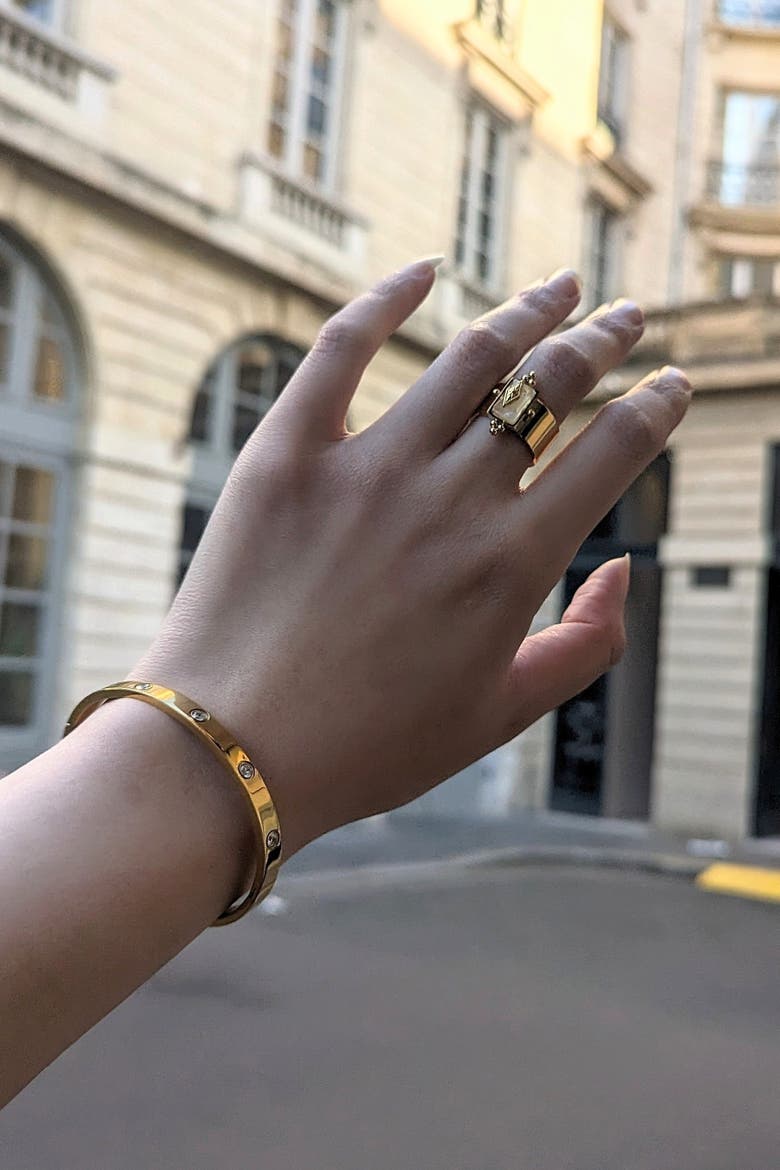 Royal Knight Ring, Alternate, color, Gold
