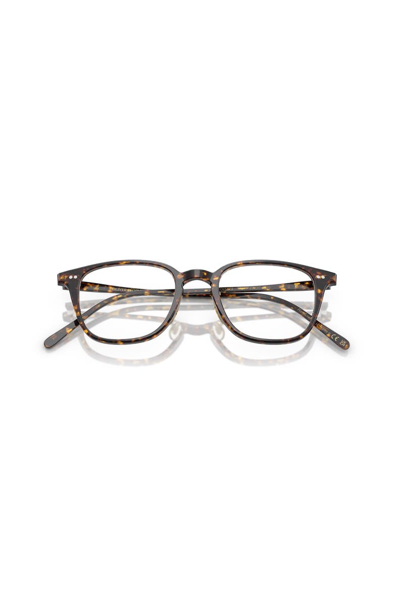 Oliver Peoples 49mm Square optical glasses, Alternate, color, Tortoise