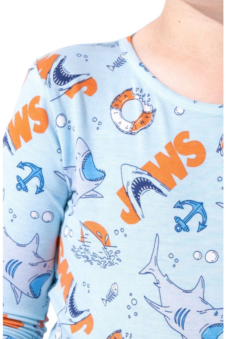 Kids' JAWS Set of 2 Piece Pajamas, Alternate, color, JAWS