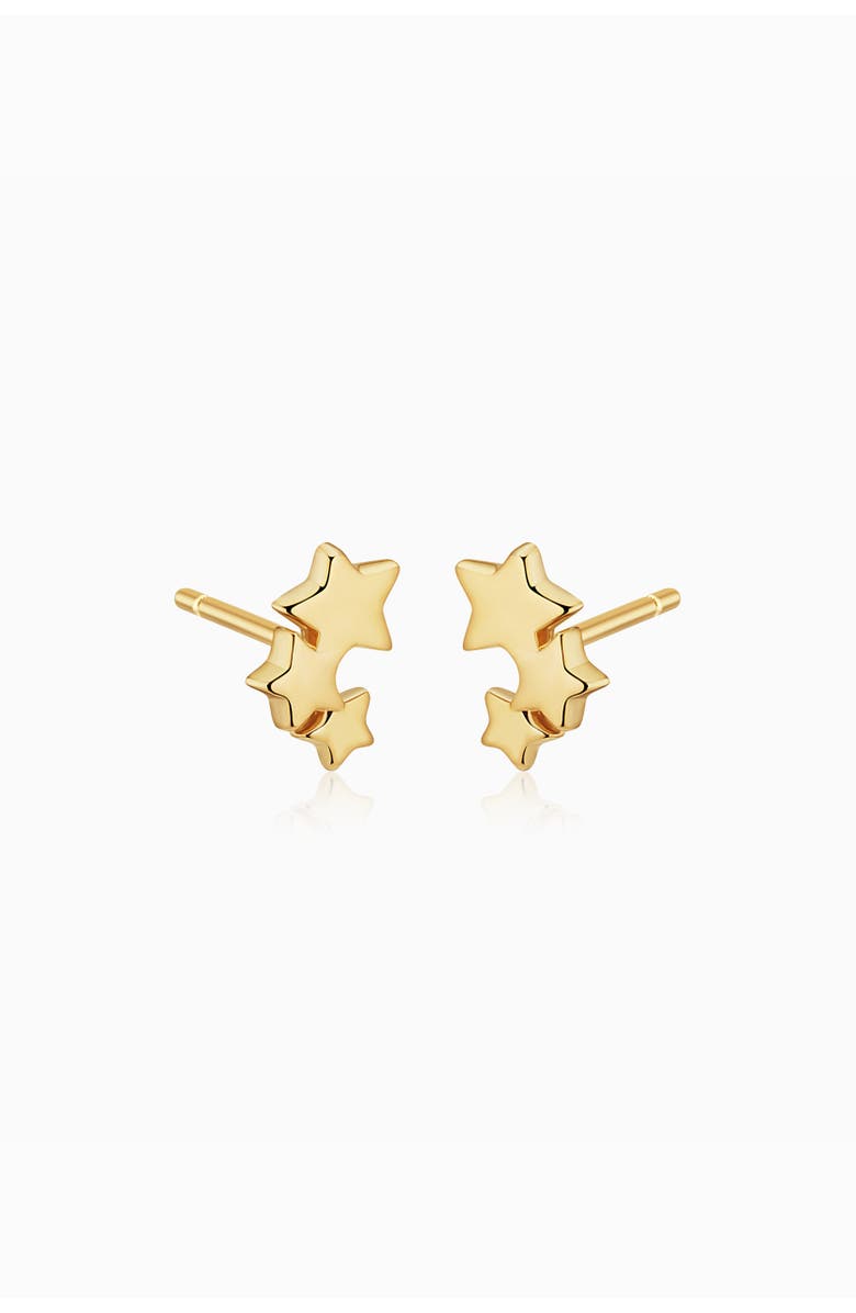 Oradina 14K Gold Starry Night Climbers, Main, color, Yellow Gold