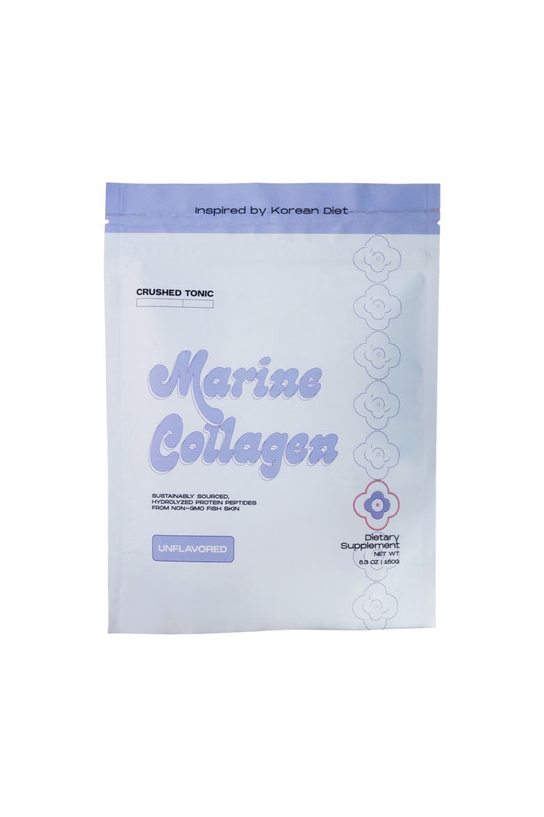 Pure Unflavored Marine Collagen Supplement, Main, color, 1 Pouch (15 Servings)