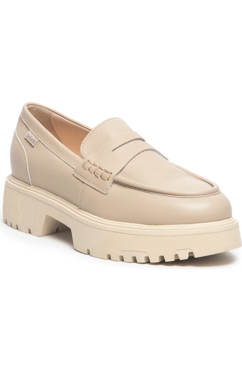 NeroGiardini Lug Sole Platform Loafer, Main, color,
