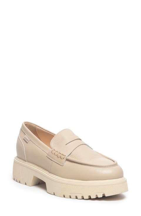 Lug Sole Platform Loafer (Women)