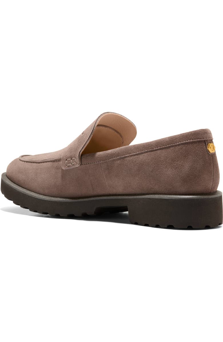 Cole Haan Geneva Platform Penny Loafer, Alternate, color, Lava Suede