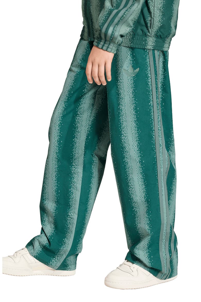 Kids' Minecraft 3-Stripes Track Pants, Alternate, color, COLLEGIATE GREEN/ TECH EMERALD