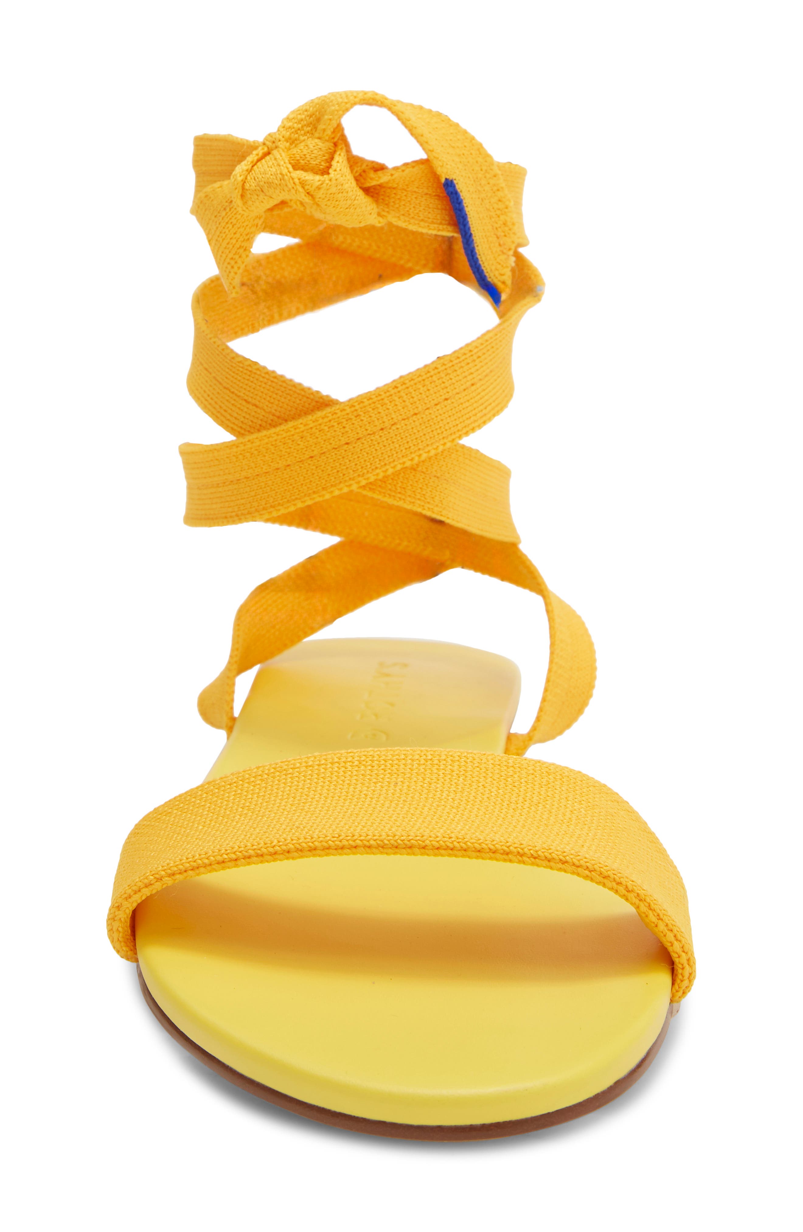 The Wrap Sandal, Alternate, color, CANARY