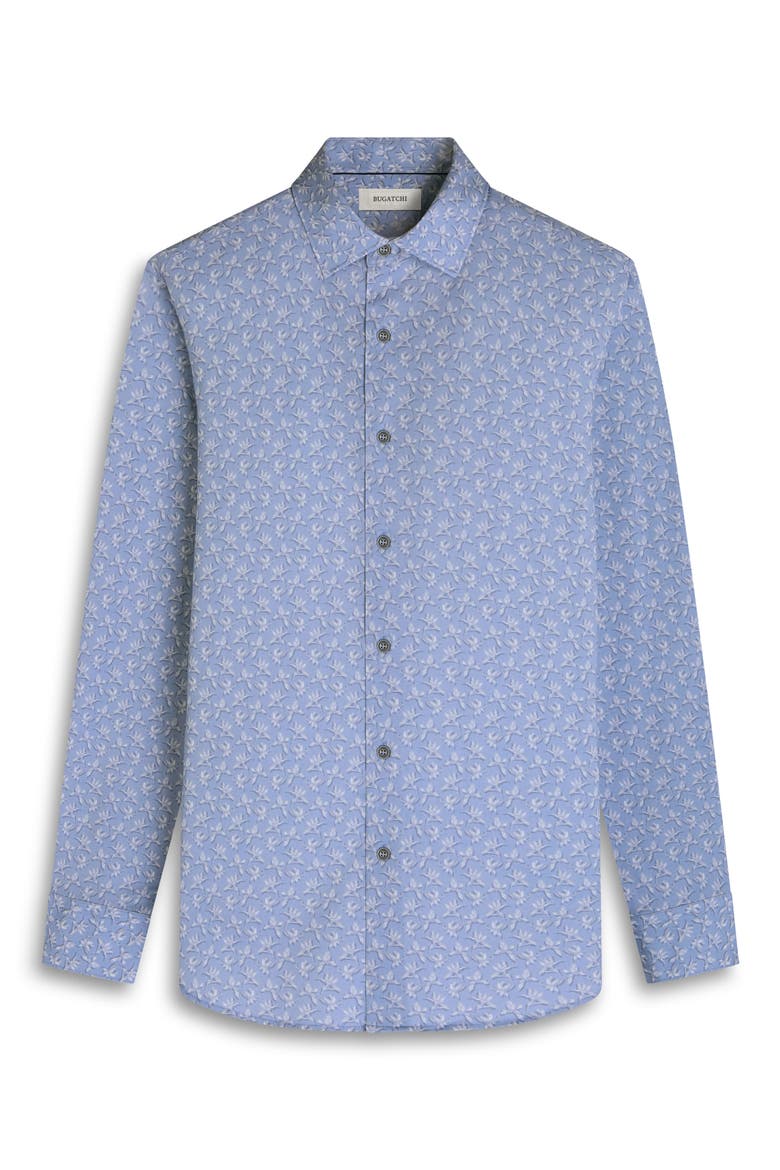 James OoohCotton® Floral Button-Up Shirt, Alternate, color, AIR BLUE