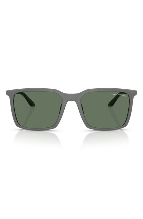 55mm Square Sunglasses
