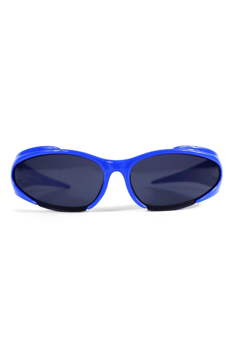 Wisdom Frame 21 Sunglasses, Main, color, Indigo
