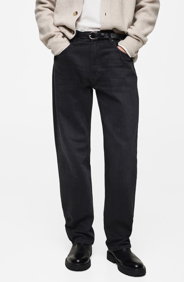 MANGO Straight Leg Jeans, Main, color,