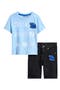 Kids' Logo Patch T-Shirt & Shorts