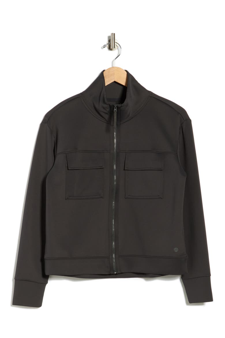 Dash Full Zip Jacket, Alternate, color, WASHED GREY