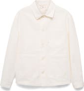 MANGO Lightweight Twill Chore Coat