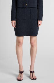 Bottega Veneta Bouclé Sweater Skirt